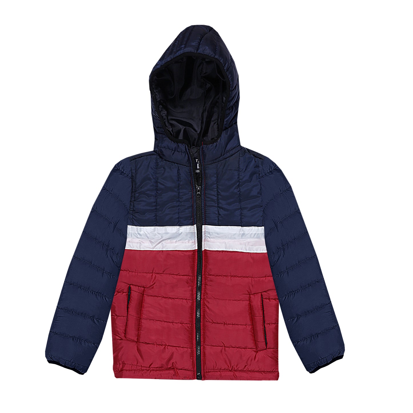 TOMMY (RED NAVY & WHITE PANNEL) FULLSLEEVE WITH HOOD UNISEX (NJ 1119)