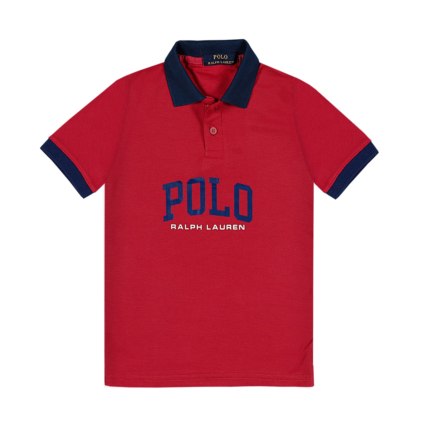 RL POLO PRINT RED (NJ-658)