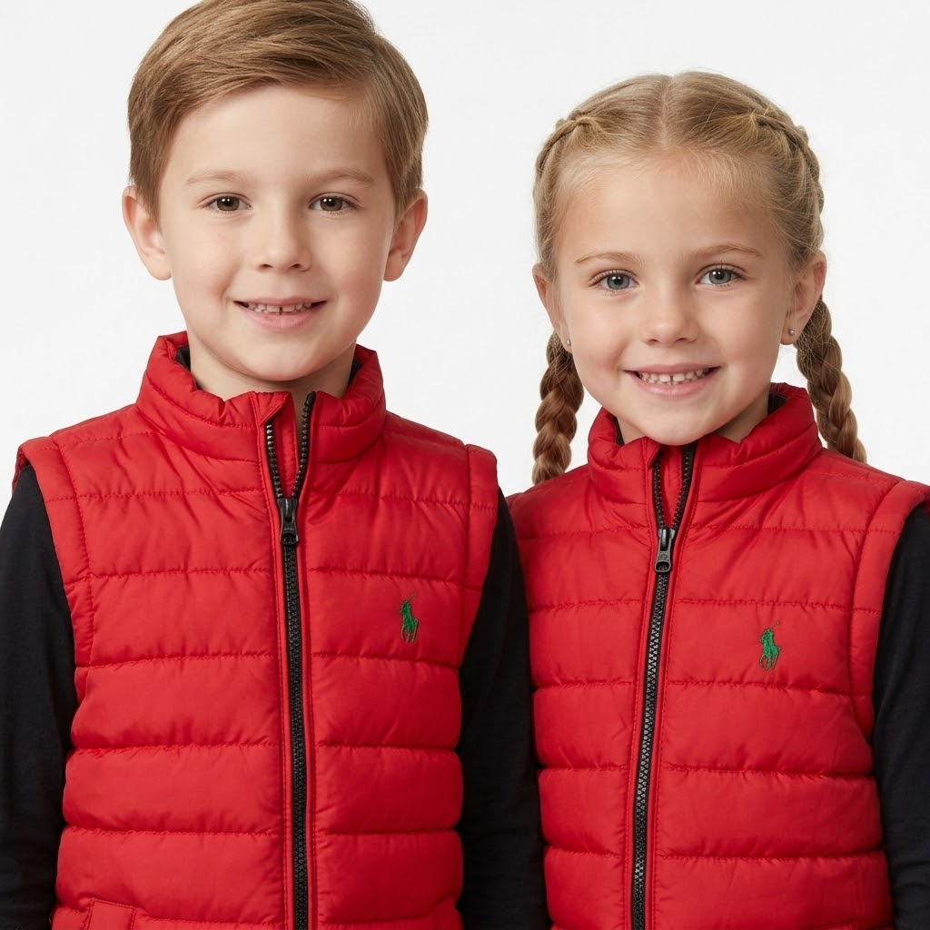 RL POLO (RED) SLEEVELESS UNISEX (NJ 2510)