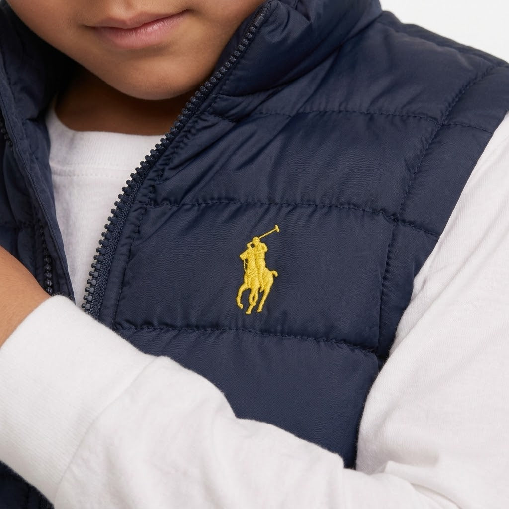 RL POLO (NAVY BLUE) SLEEVELESS UNISEX (NJ 2515)