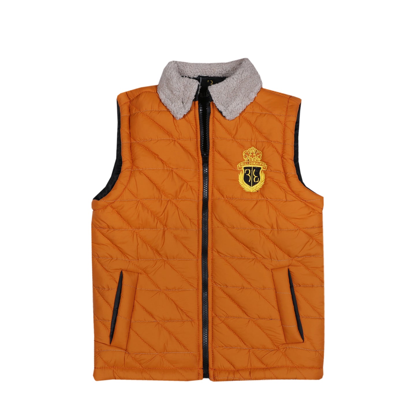 BILLIONAIRE ORANGE SLEEVELESS UNISEX (NJ 1002)