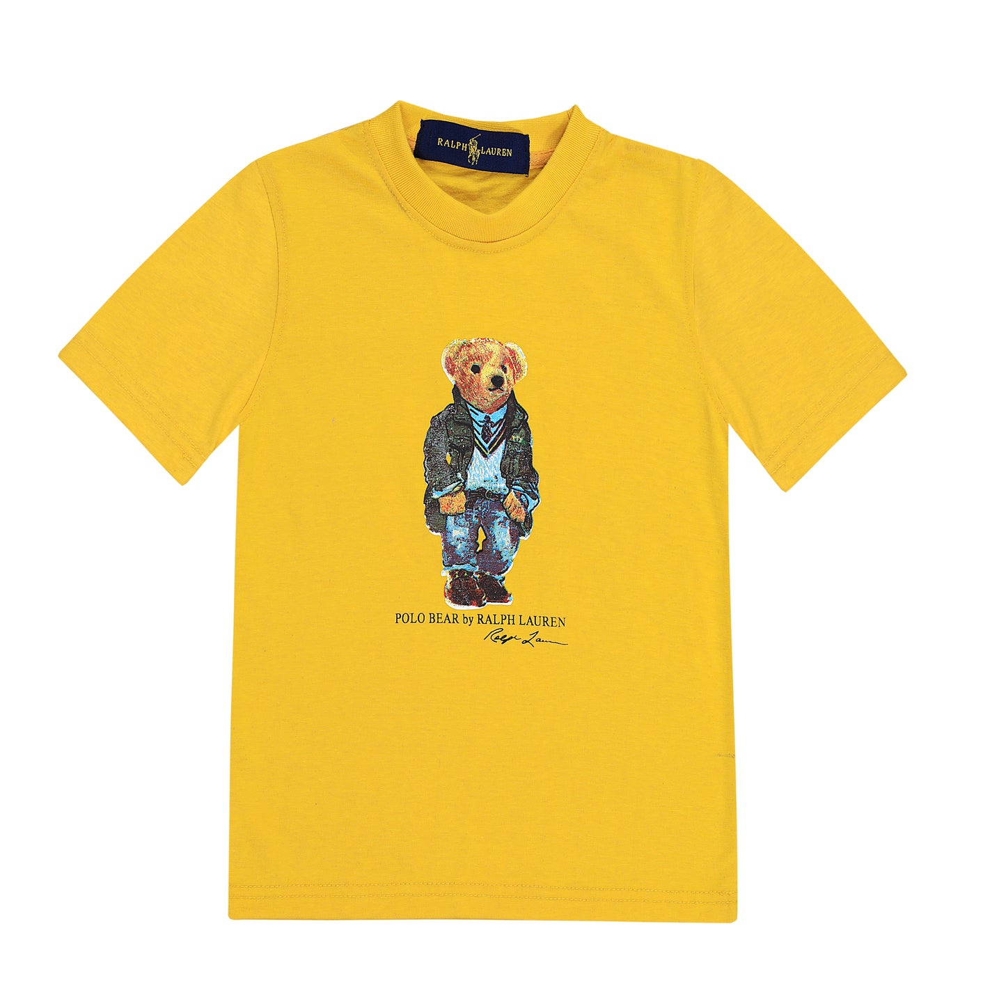 RL POLO BEAR YELLOW T-SHIRT (NJ-227)