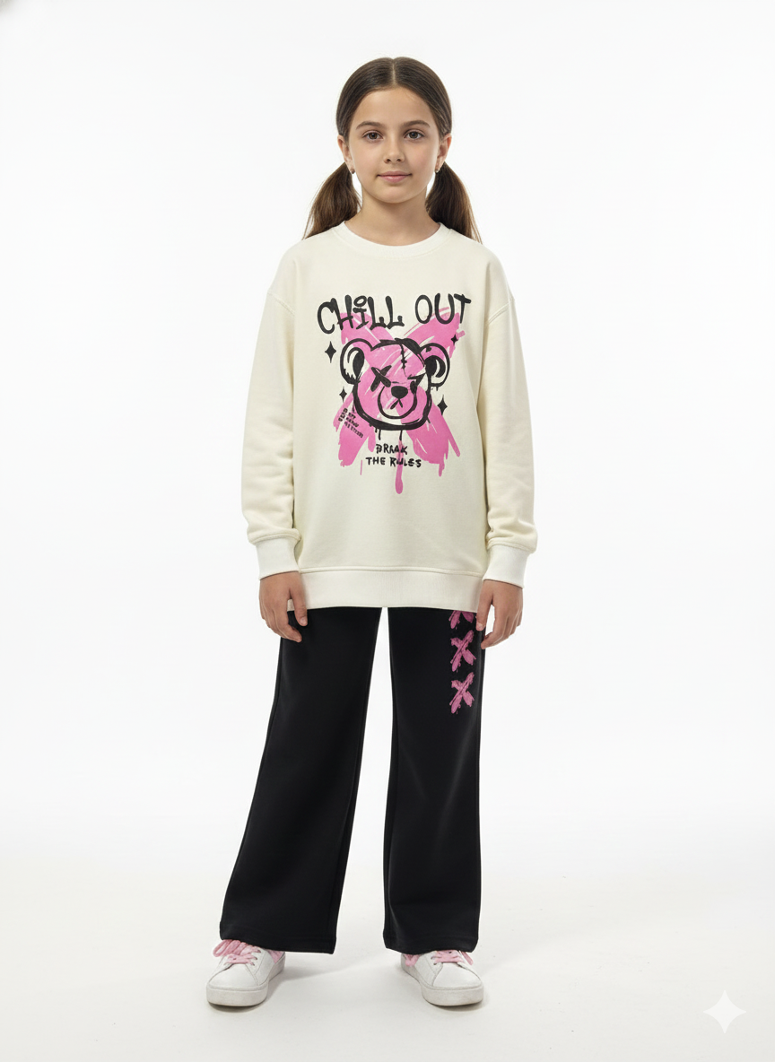 MINI_ BIMBELS BELL SKIN&PINK X GIRLS TRACKSUI(00139)