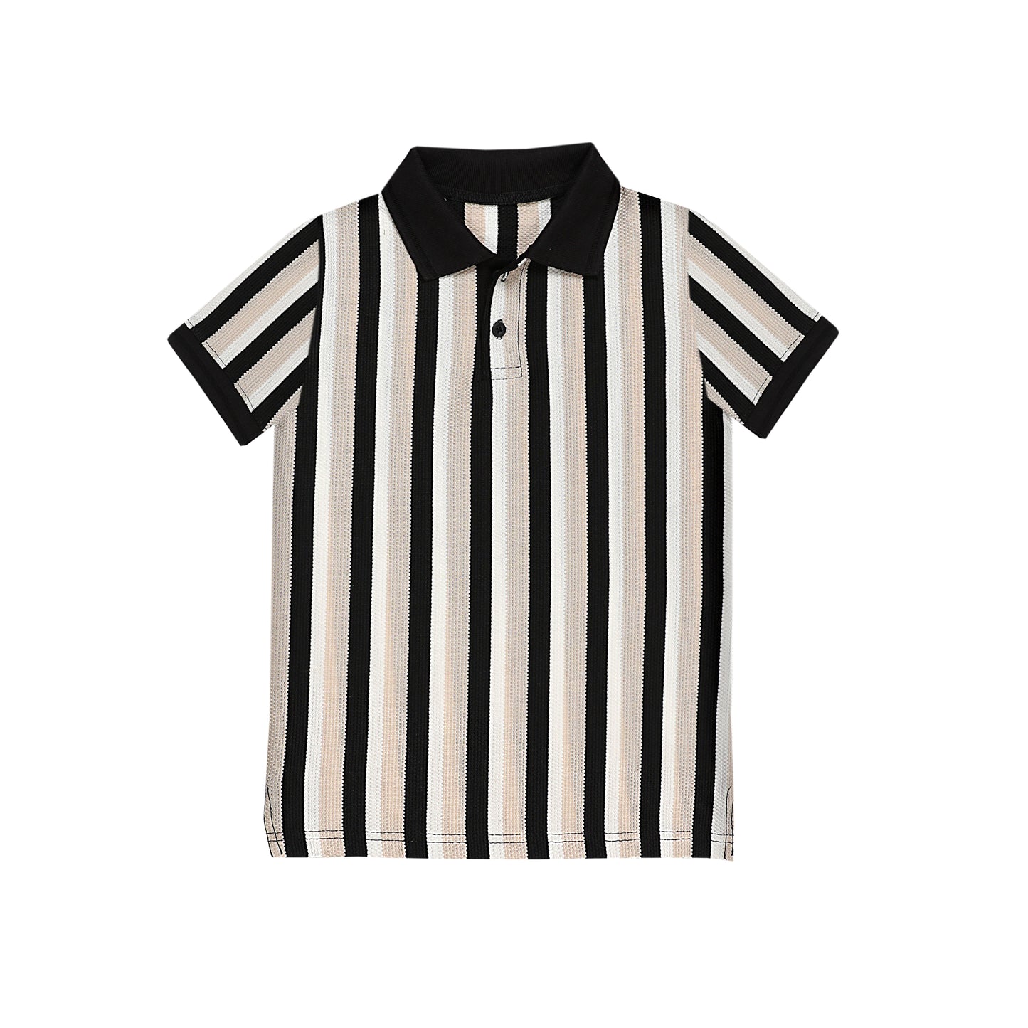 M-B SKIN&BLACK WHITE LINING POLO SHIRT (NJ78606)