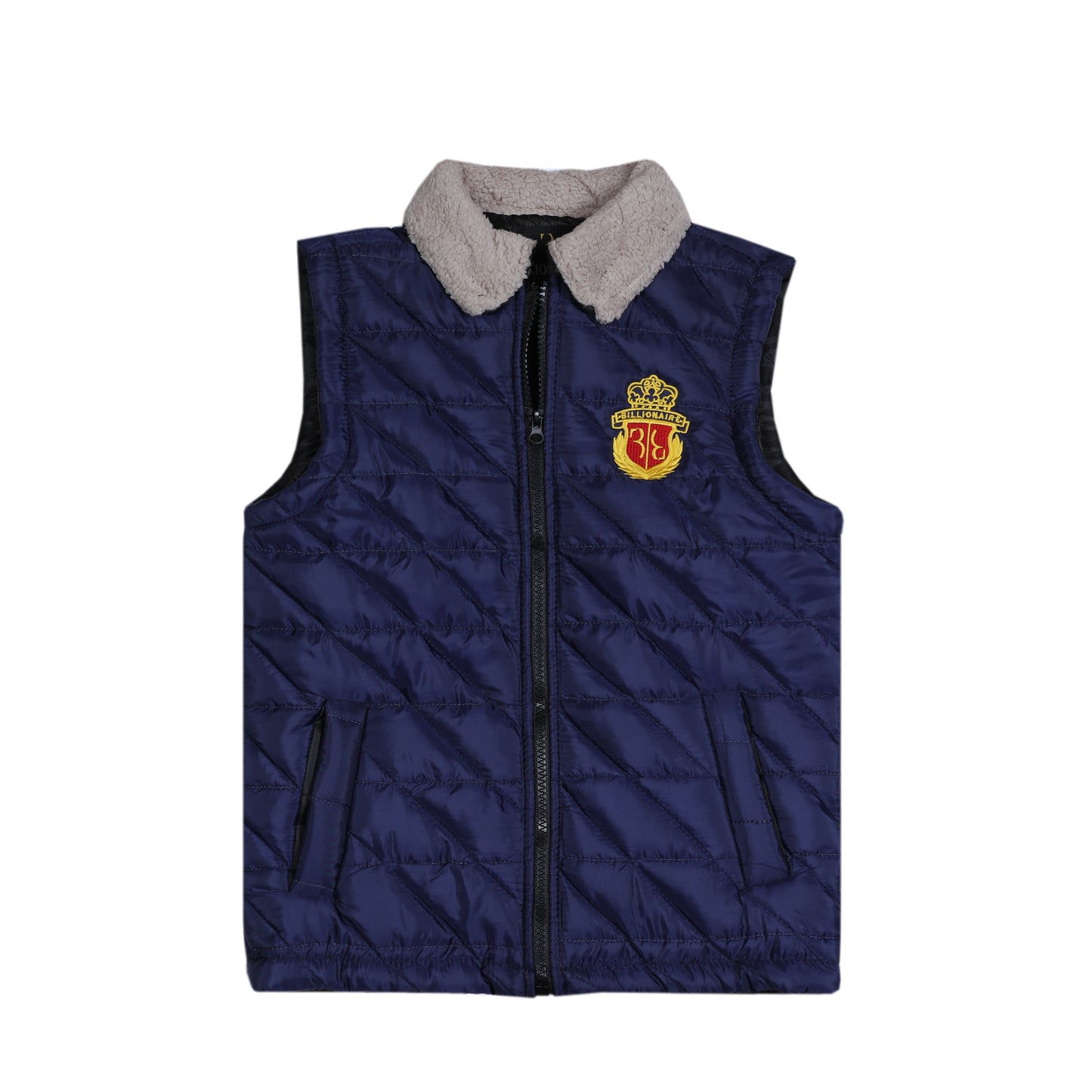 BILLIONAIRE NAVY SLEEVELESS UNISEX (NJ 1001)