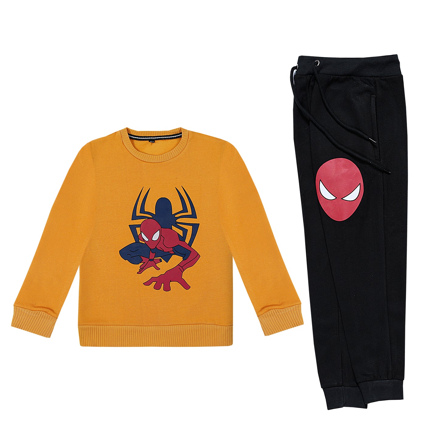 SPIDY YELLOW UNISEX TRACKSUIT