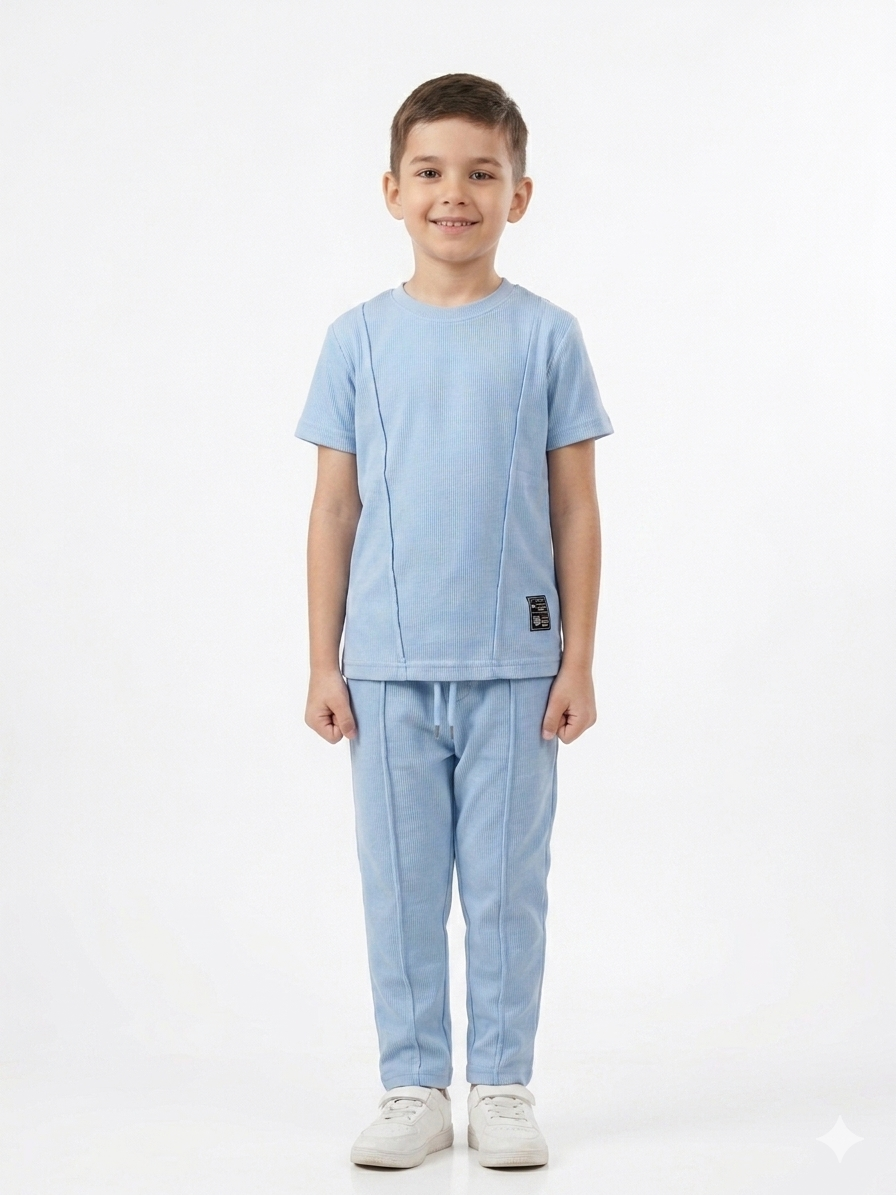 M-B FRONT PLATE SKY TRACKSUIT