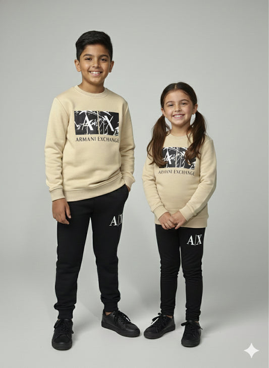 MINI_ BIMBELS (ARMANI/EXCHANGE) UNISEX TRACKSUIT(00135)