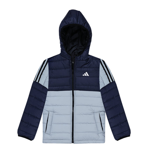 ADI STRIPE (SILVER NAVY PANNEL) FULLSLEEVE WITH HOOD UNISEX (NJ 1120)