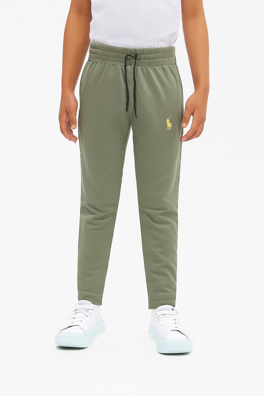 BIMBELS OLIVE GREEN POLO TROUSER(F=1124)
