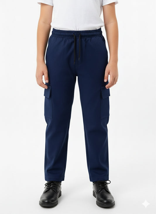 MINI_BIMBELS UNISEX CARGO PENTS ROYAL NAVY (F-00011)