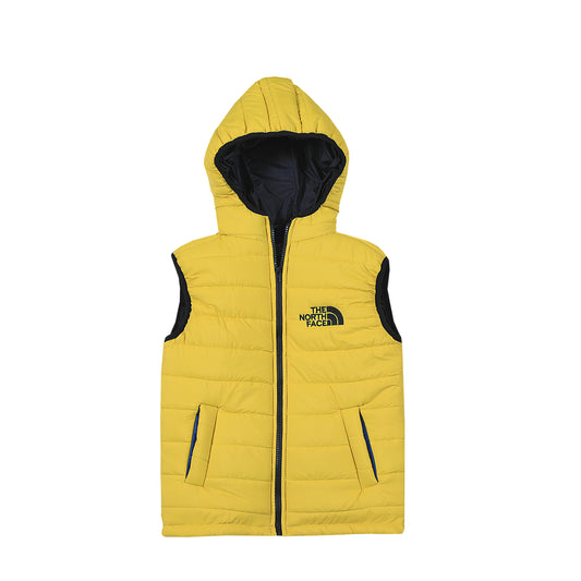 THE NORTH FACE (YELLOW) SLEEVELESS HOOD UNISEX (NJ 502)