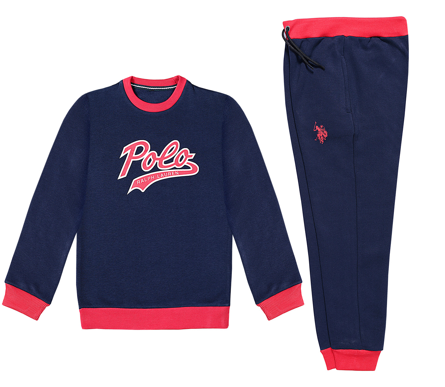 NAVY RED RL-POLO UNISEX TRACKSUIT