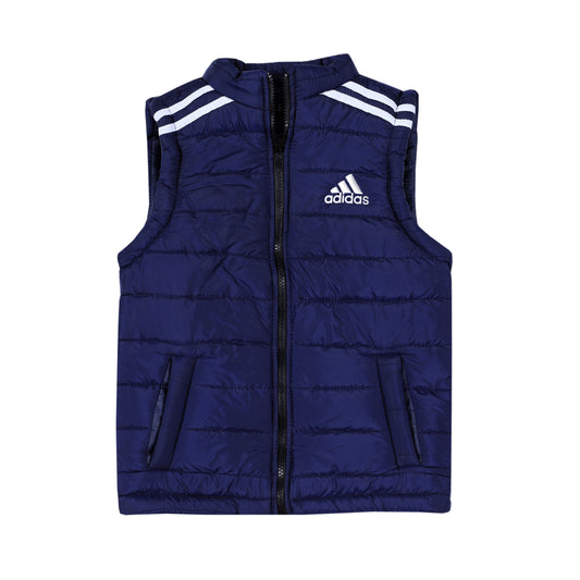 ADIDAS STRIPE (NAVY BLUE) SLEEVELESS UNISEX (NJ 505)