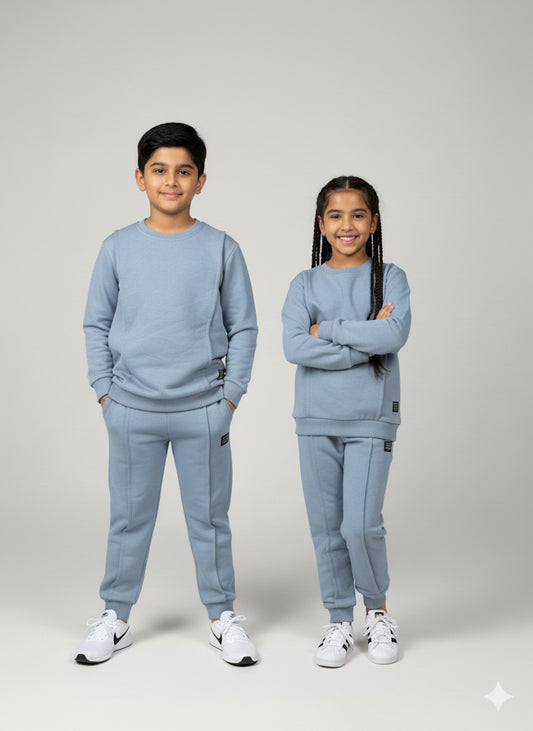 MINI_ BIMBELS SKY BLUE FRONT LINES UNISEX TRACKSUIT(00129)