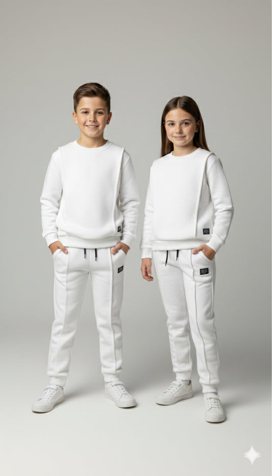 MINI_ BIMBELS WHITE FRONT LINES UNISEX TRACKSUIT(00127)