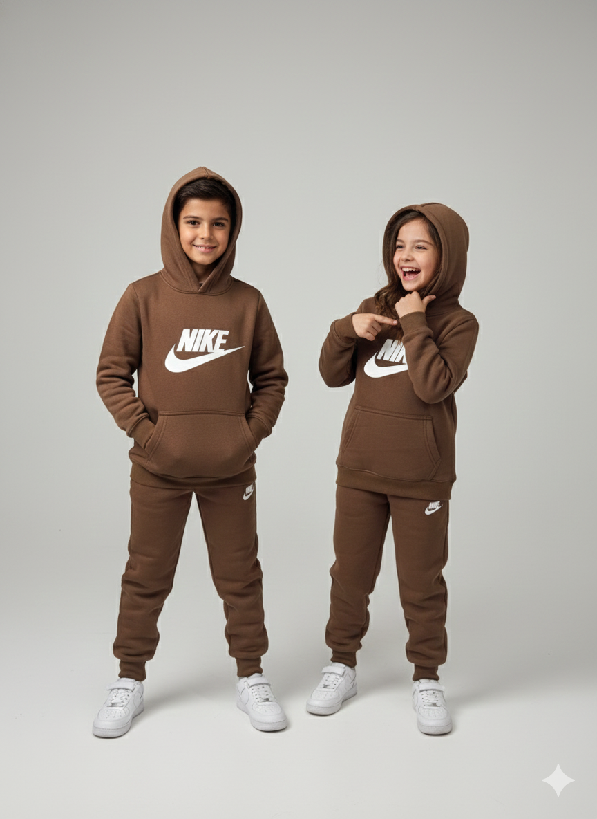 MINI_ BIMBELS BROWN NIKE UNISEX TRACKSUIT(00125)