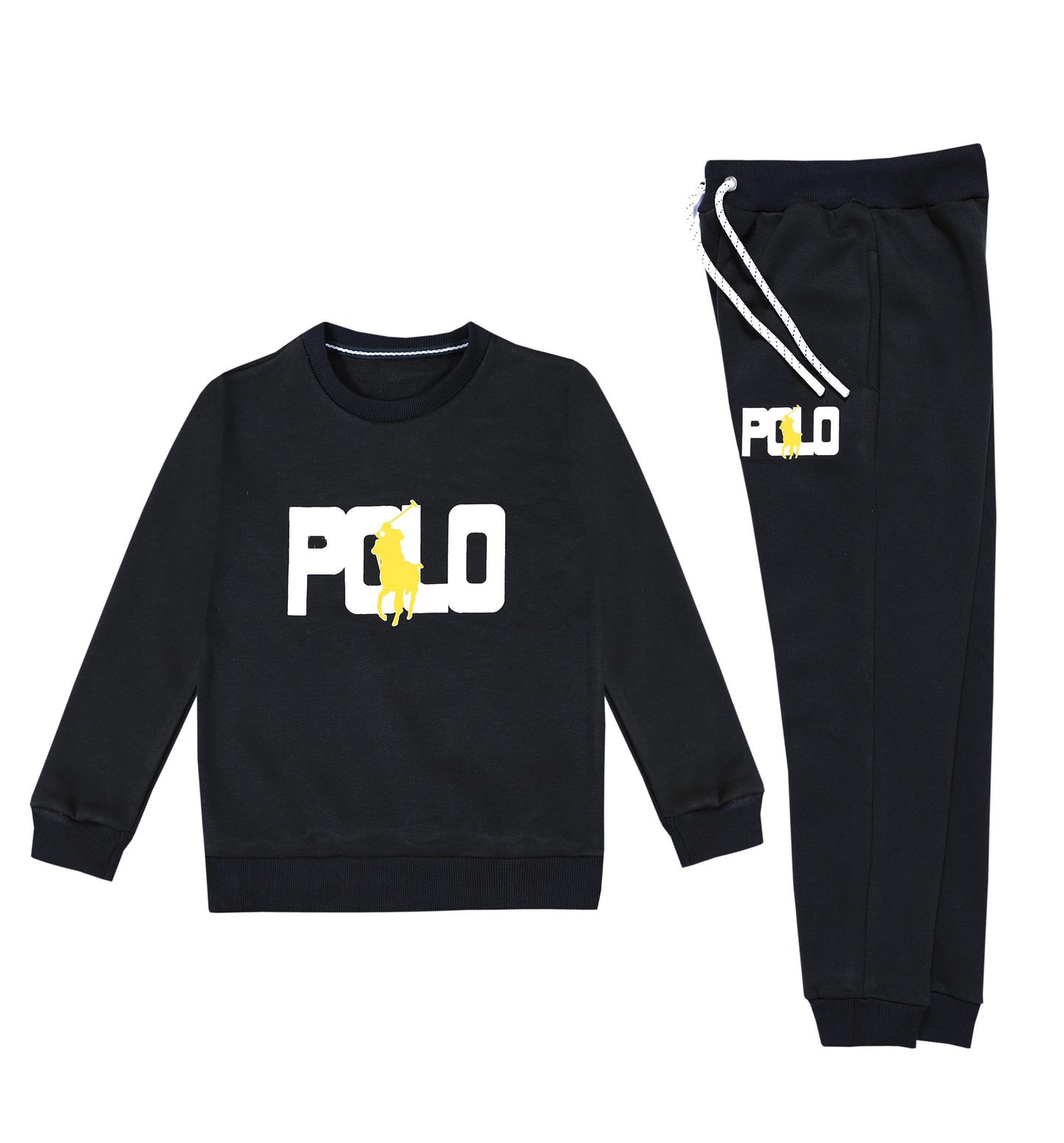 BLACK RL-POLO UNISEX TRACKSUIT