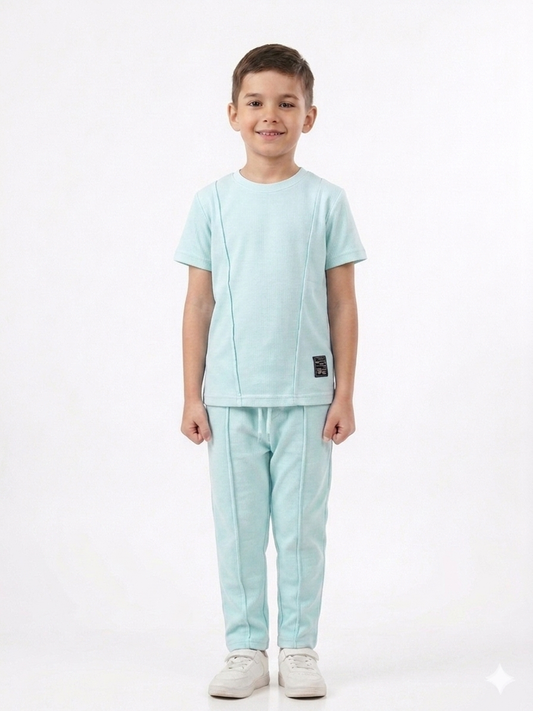 M-B FRONT PLATE SEA GREEN TRACKSUIT