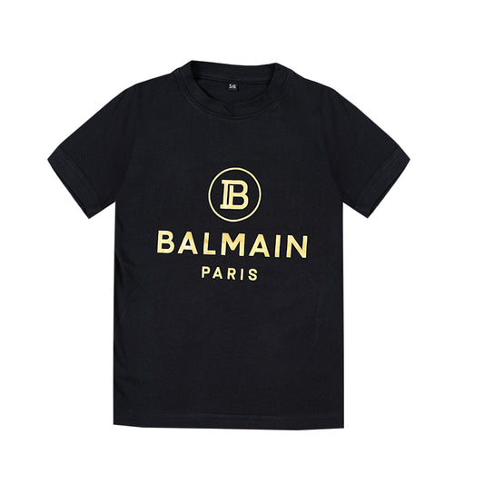 BALMAIN BLACK T-SHIRT (NJ-2510)